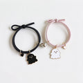 Black and White Ghost Magnetic Bracelet for BFF