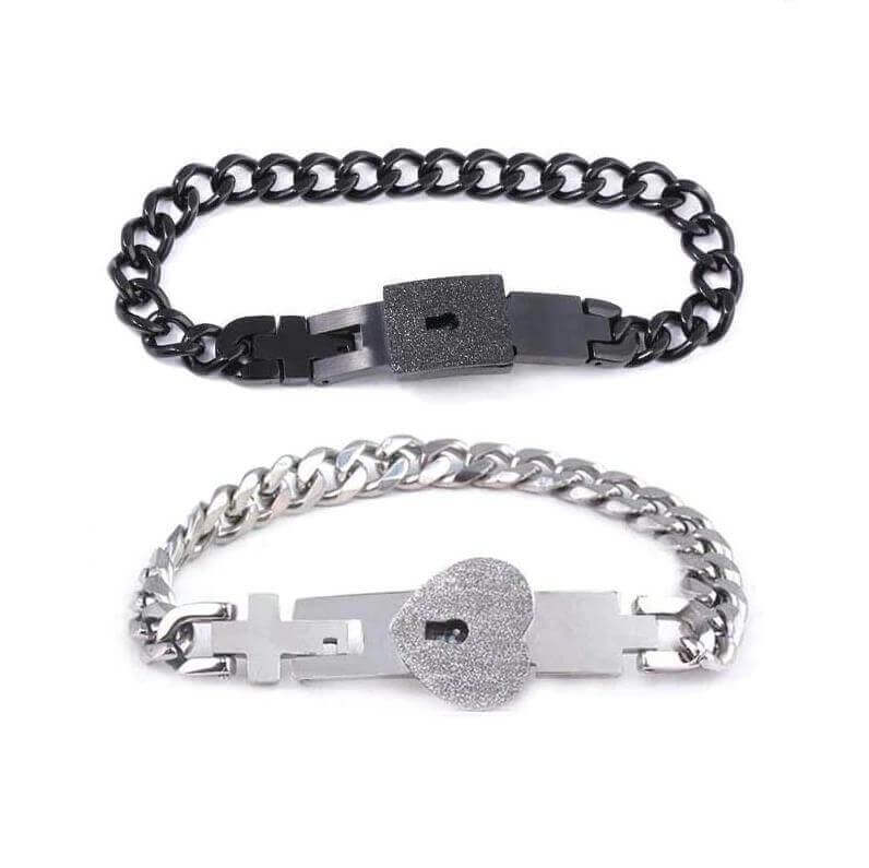 Lock & Key Bracelet for Boyfriend, Girlfriend, Lover