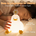 Baby-Safe Silicone Duck Night Light