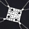 Four Pieces Best Friends Forever Necklace Set