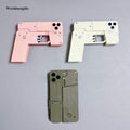 Foldable Phone Shape Pistol Nerf Toy Gun