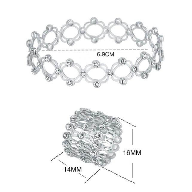 Integrated Dual-use Retractable Ring Bracelet