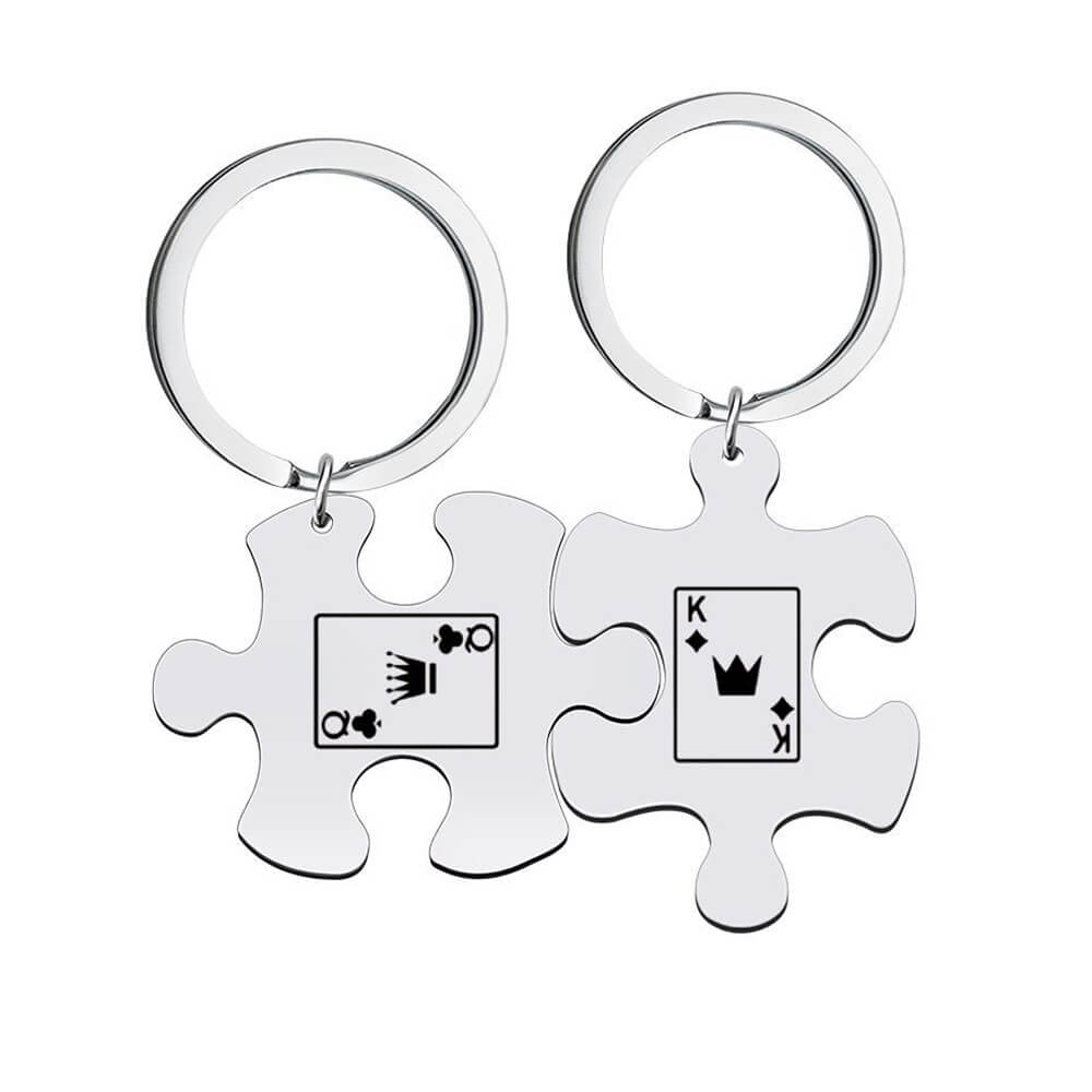 Puzzle Couples Necklaces