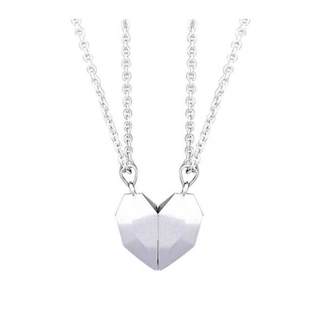 Personalized Magnetic Heart Necklace