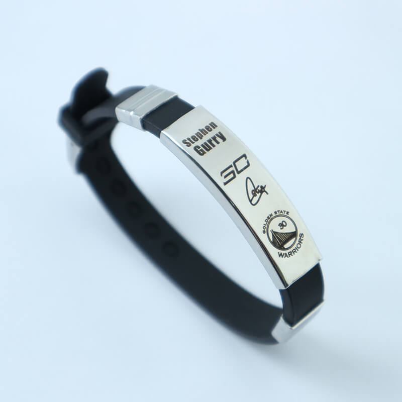 NBA Star Personalized Signature Silicone Bracelet