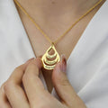 Personalized Names Teardrop Necklace - for Family, Loved Ones & Groups