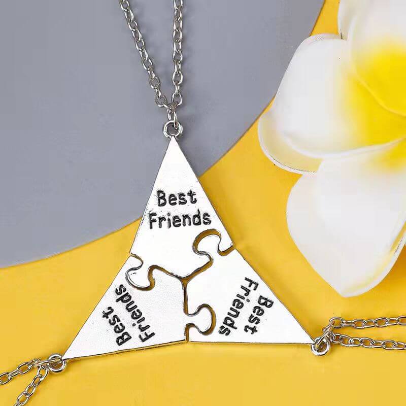 Pizza 3-8 BFF Friendship Necklaces