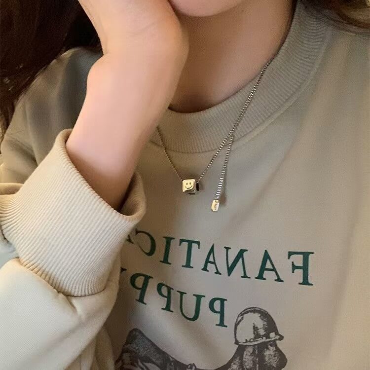 Smile Bring Good Luck Necklace
