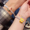 Spongebob and Patrick Magnetic Friendship Bracelet