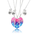 3 Person BFF Necklaces