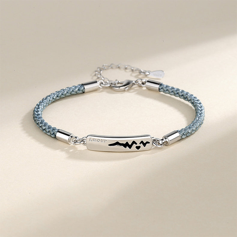 Personalized Engraved Color Changing Couple Bracelet