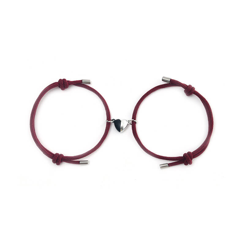 Heart Magnetic Bracelet for Two People