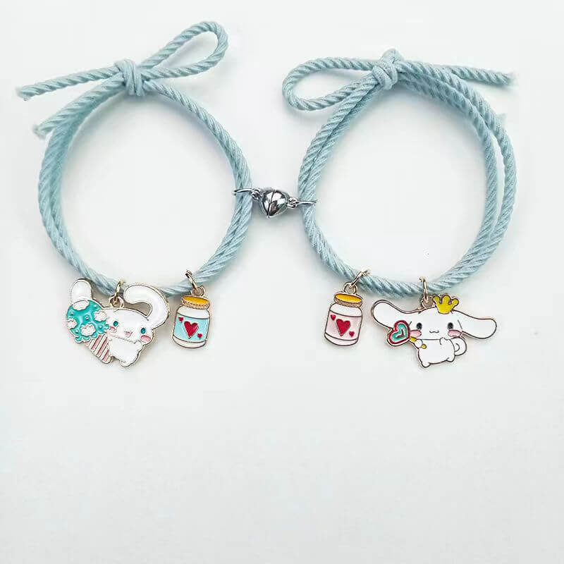 2-4 Best Friends Cute Magnetic Friendship Bracelets