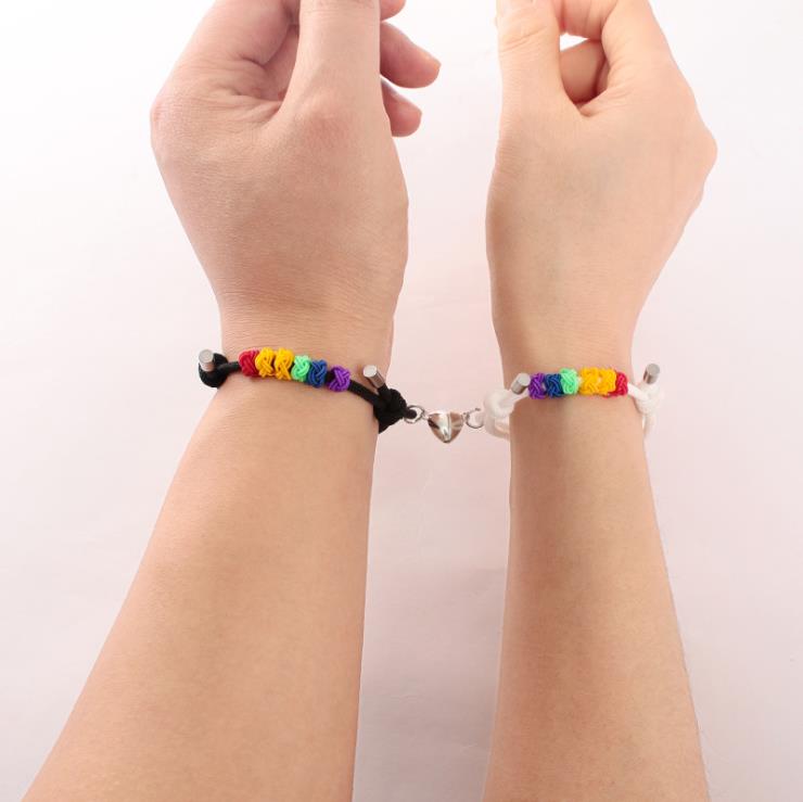 Heart Magnetic Bracelet for Couple Bestfriend