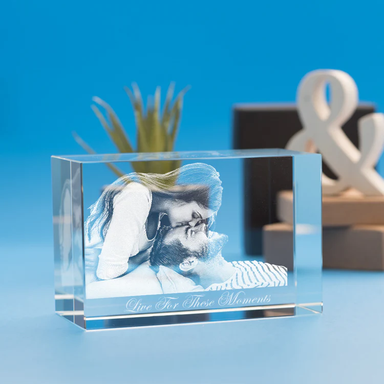 Brick 3D Photo Crystal