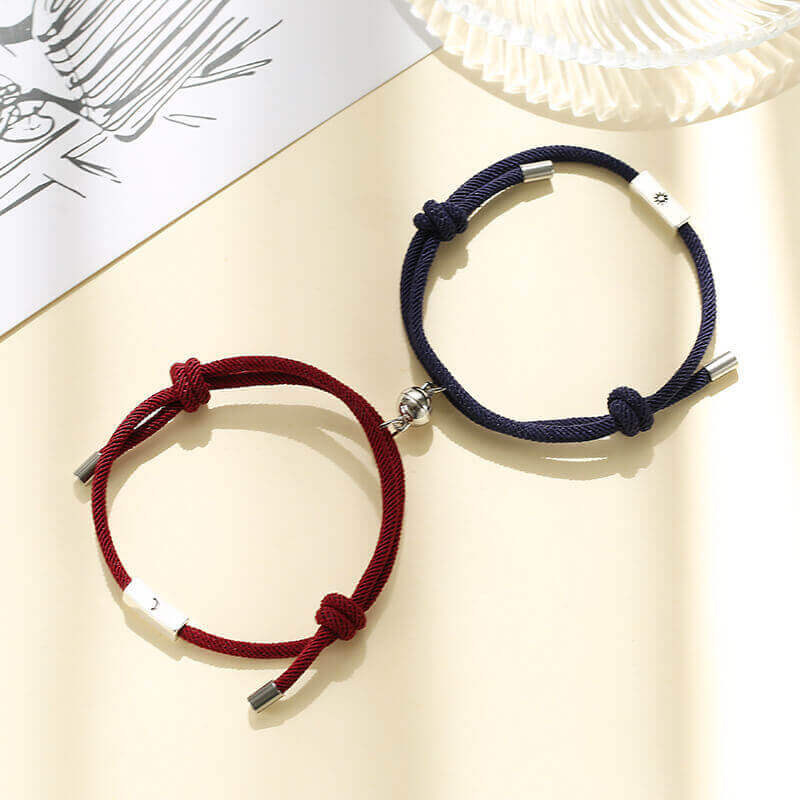Magnetic Moon & Sun Bracelets