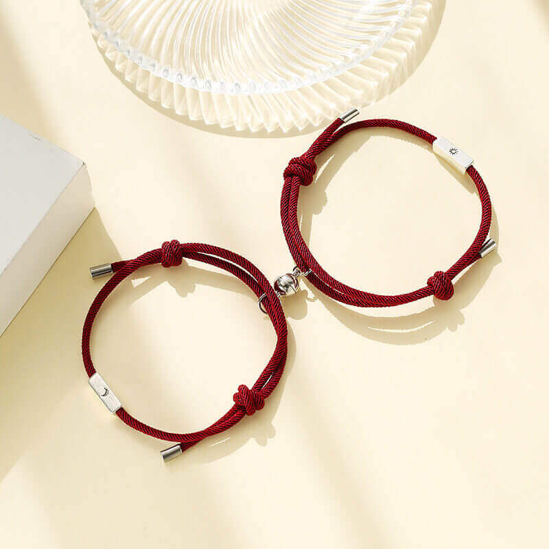 Magnetic Moon & Sun Bracelets