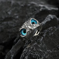 Owl Ring Silver