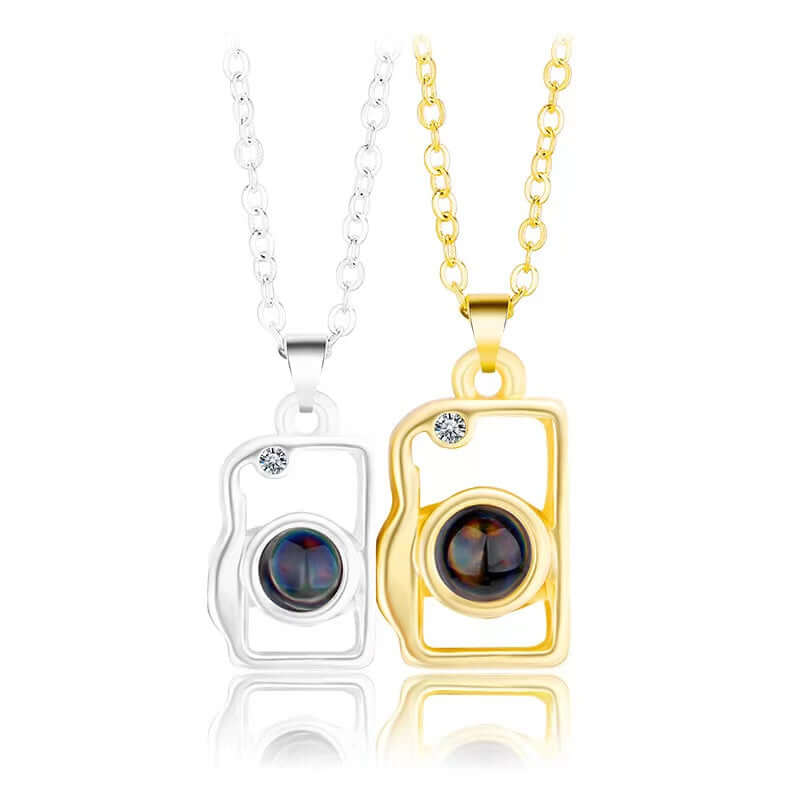 100 Different Language Magnetic Necklaces Camera Shaped
