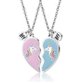 Rainbow Unicorn Necklace for BFF