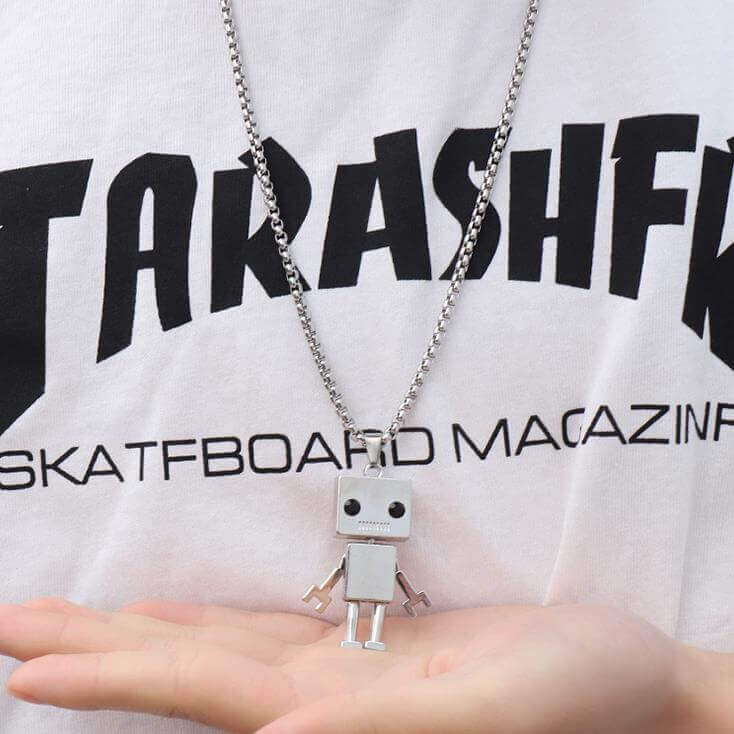 Robot Best Friend Necklaces